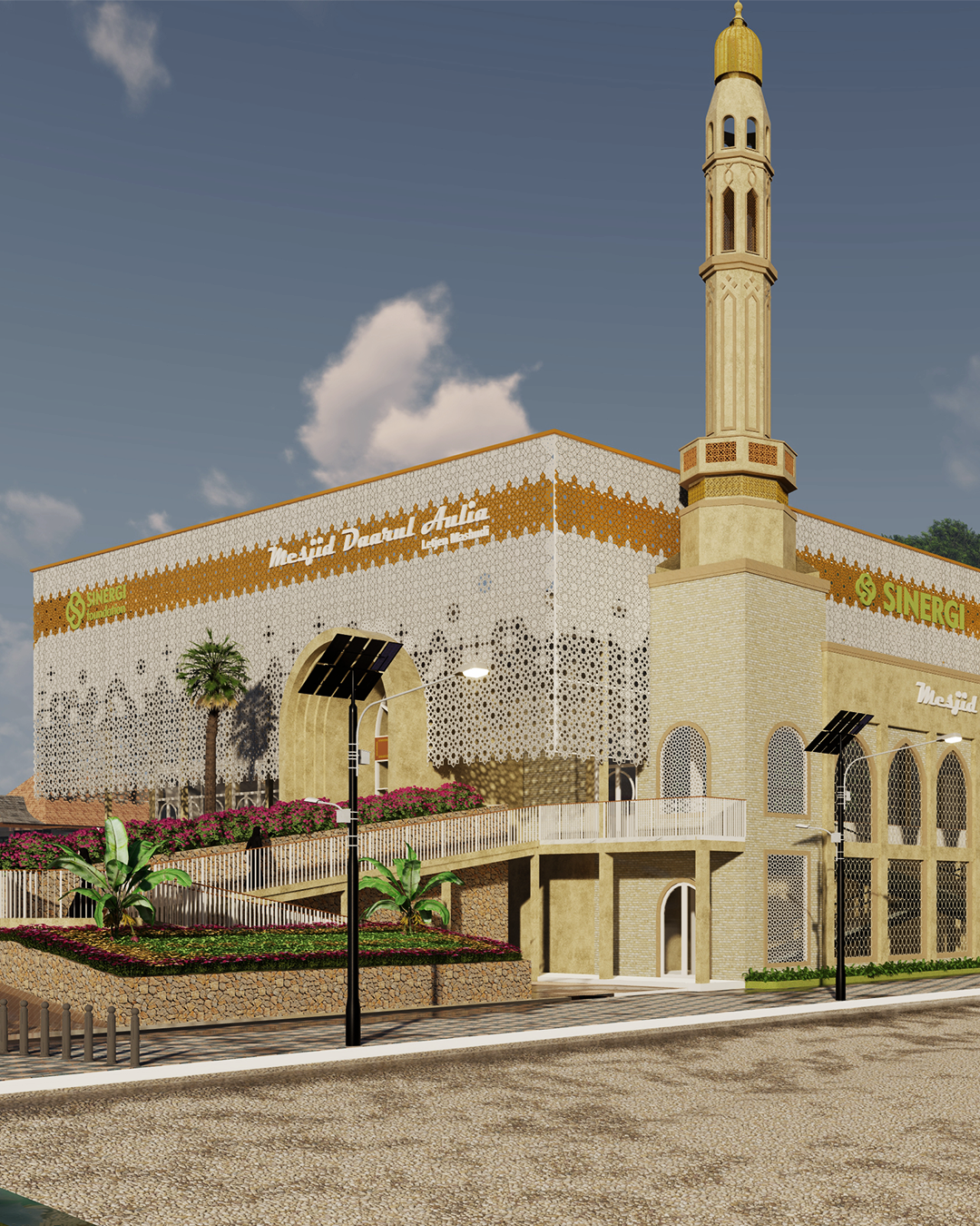 Replika Ka'bah Area Tawaf